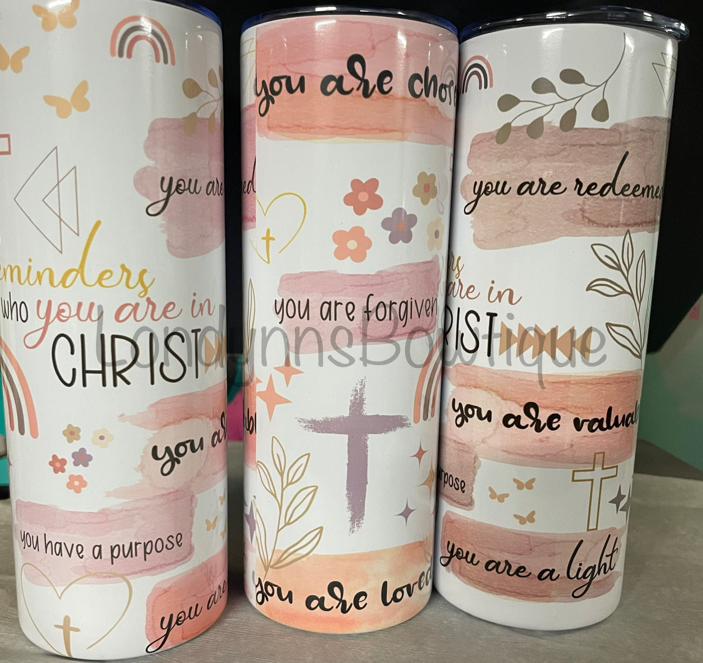 Christ cross tumbler