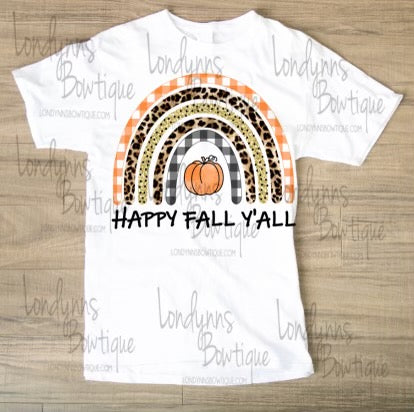 Happy Fall Y’all  Baby/Infant shirts/Onsies