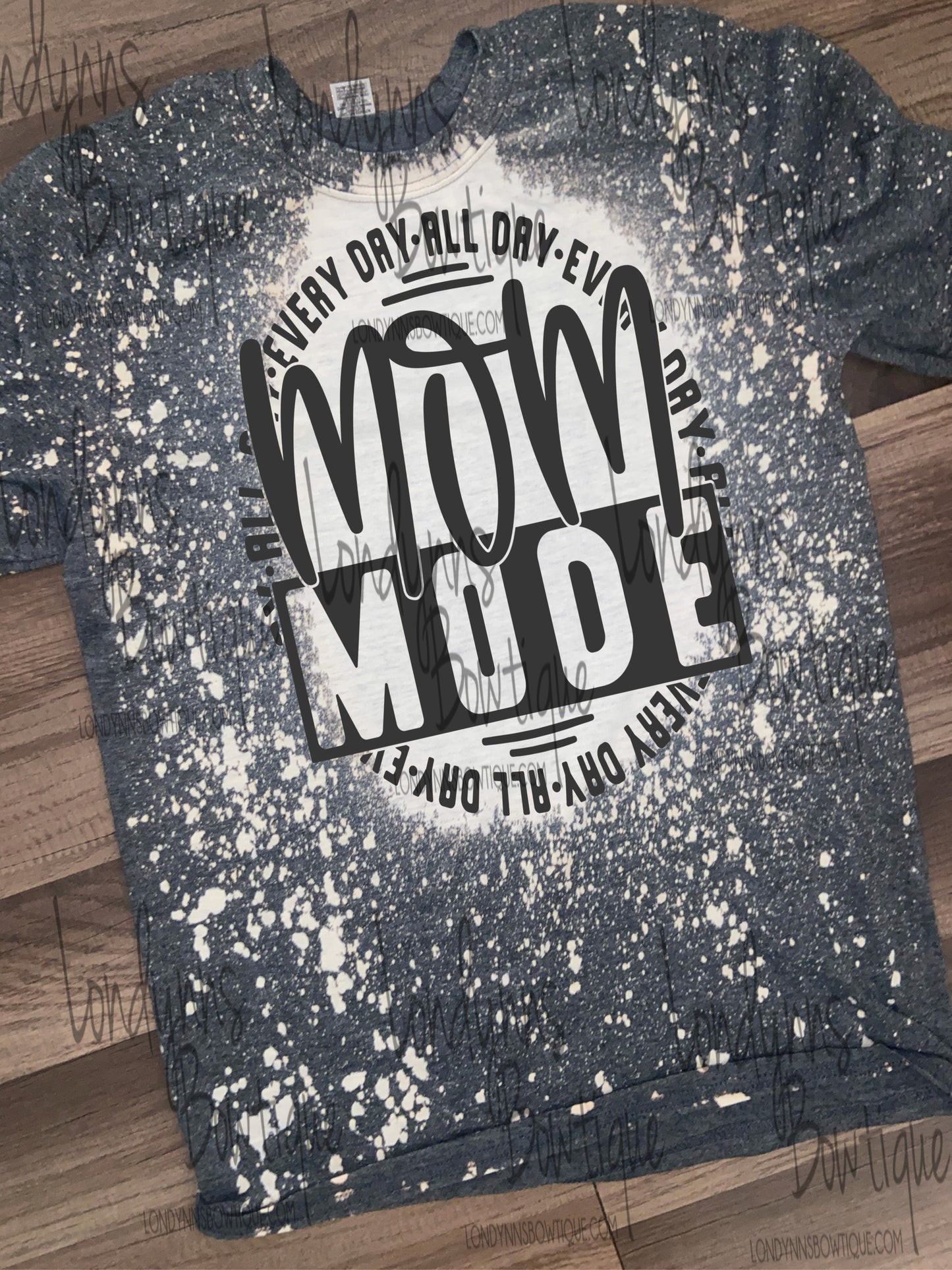 Mom mode ADULT bleached shirts