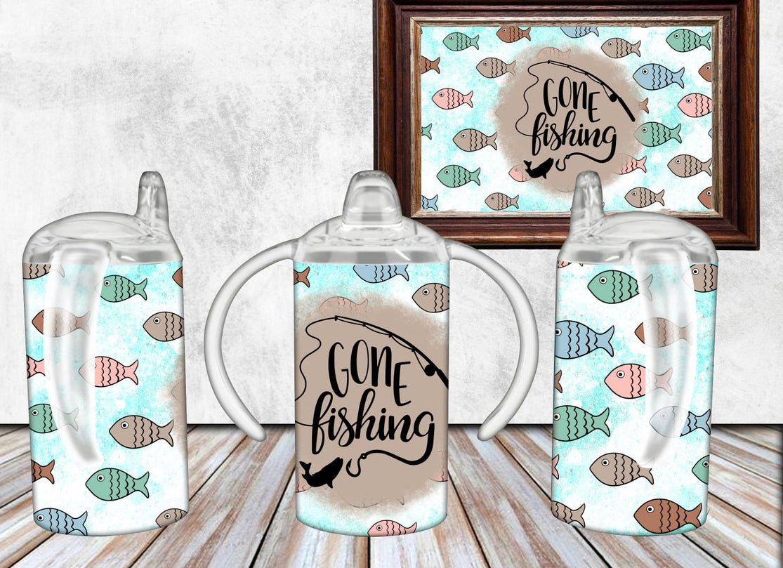 Gone fishing tumbler