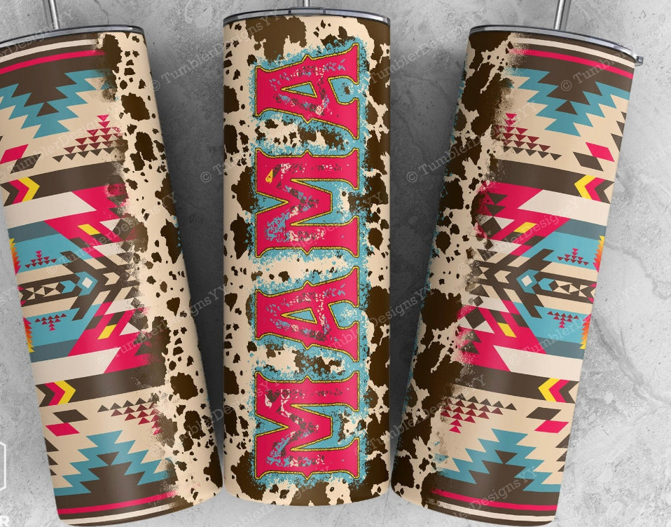 Mama Aztec tumbler