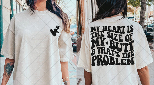 My heart is as big as  short sleeve sublimation shirt adult